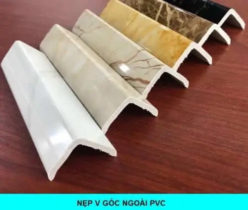 nẹp V pvc Vân đá