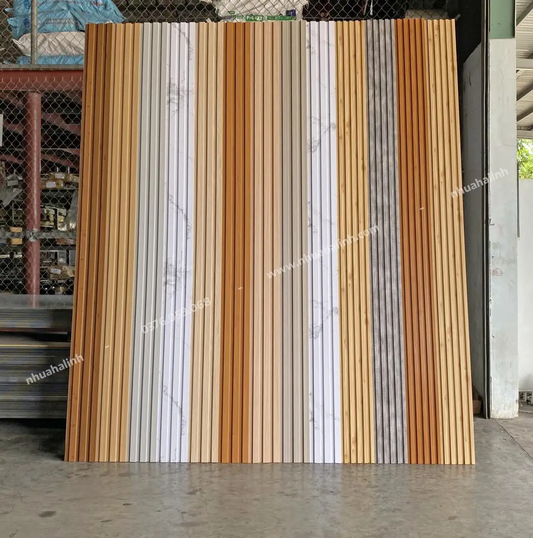 Tấm ốp Lam sóng - Nhựa Hà Linh
