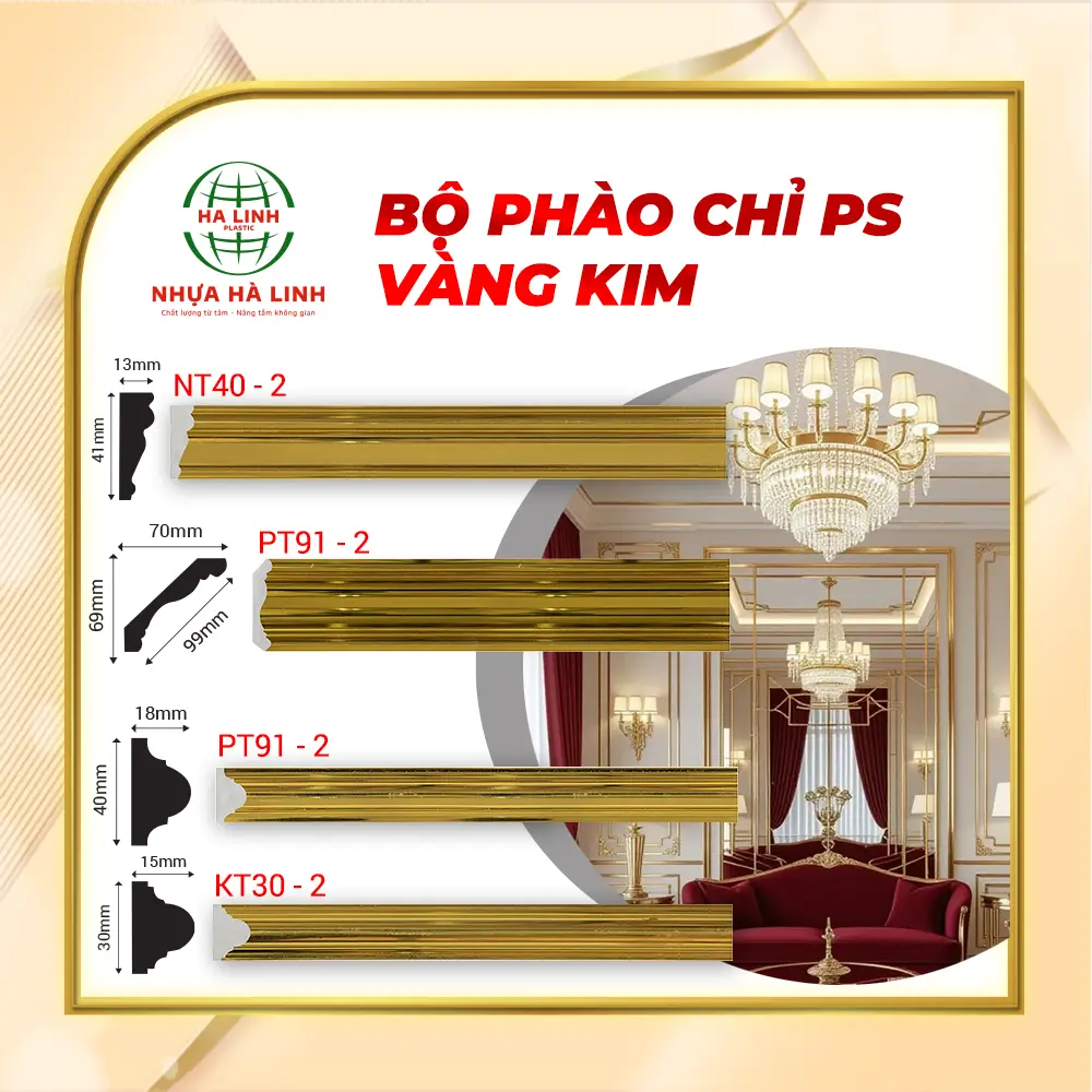 PHÀO CHỈ VÀNG KIM