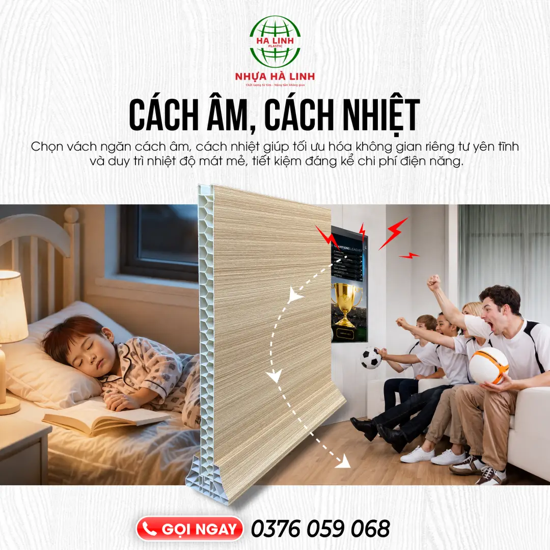 Tiêu chí vách ngăn cách âm, cách nhiệt