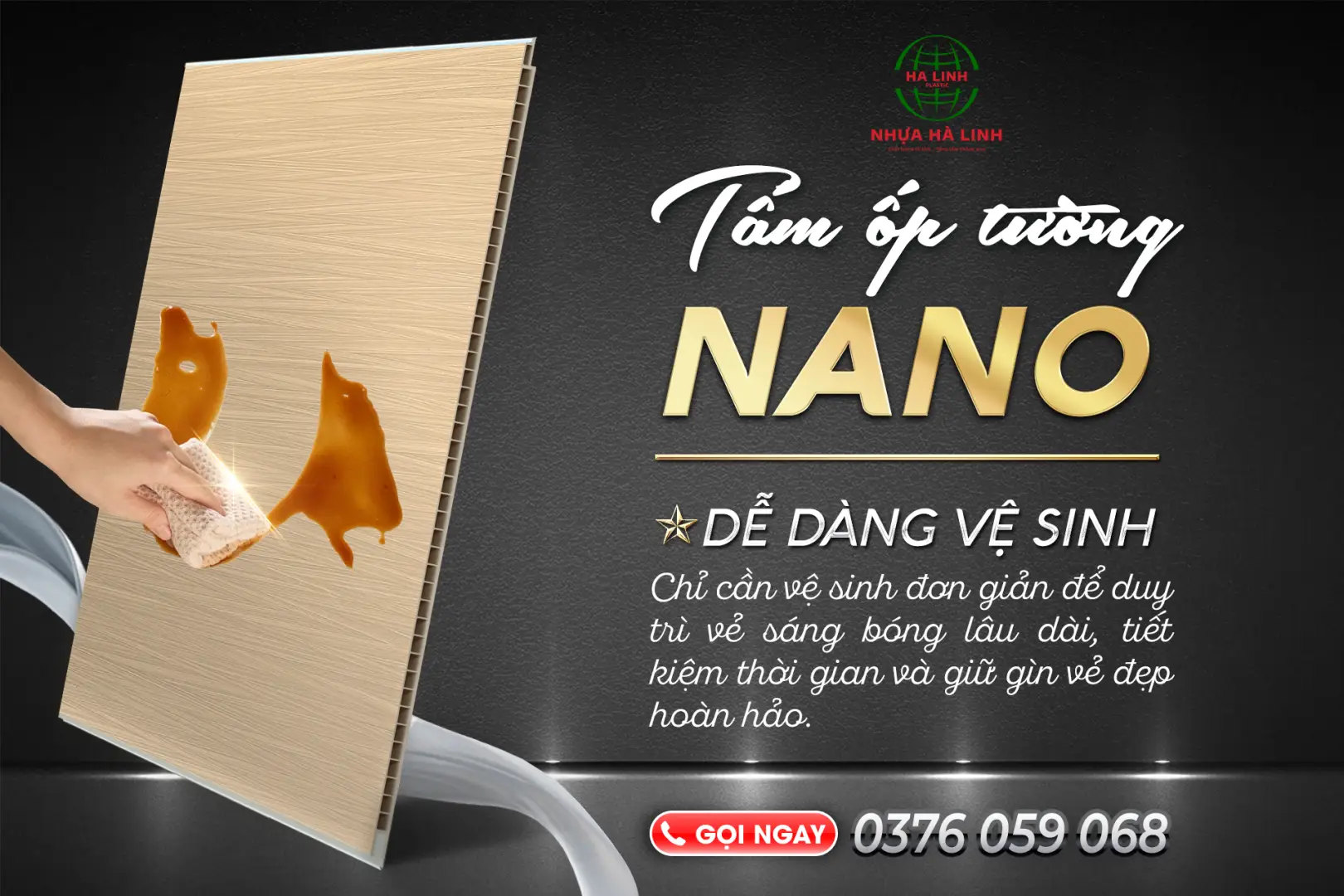 ƯU ĐIỂM DỄ DÀNG VỆ SINH