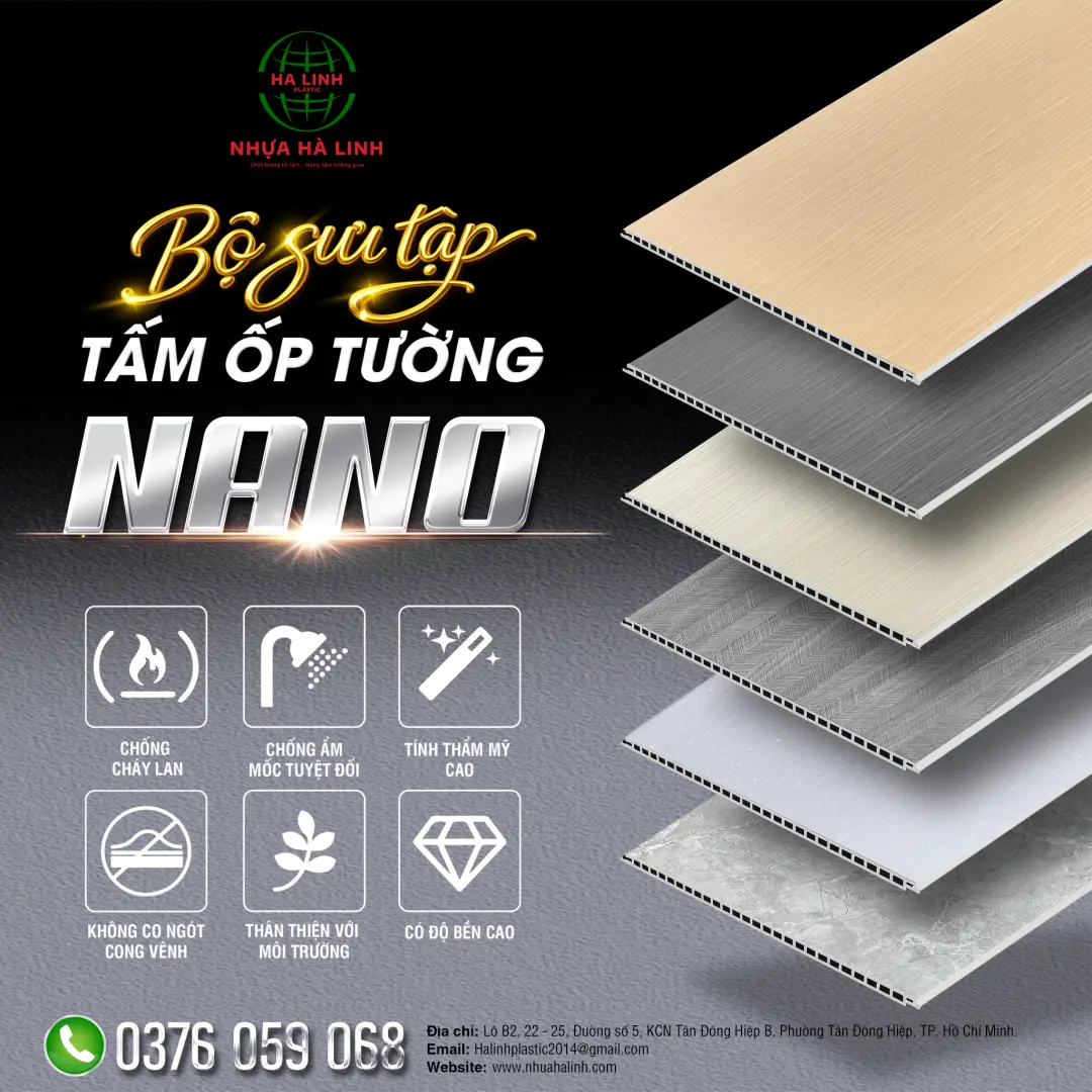 Bộ sưu tập tấm ốp tường NaNo